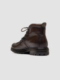3164 07 - Brown Leather Lace Up Boots - thumb image 4,side view