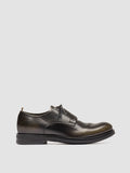 ACADEMIA 001 - Scarpe Derby in Pelle Nera - thumb image 1,side view