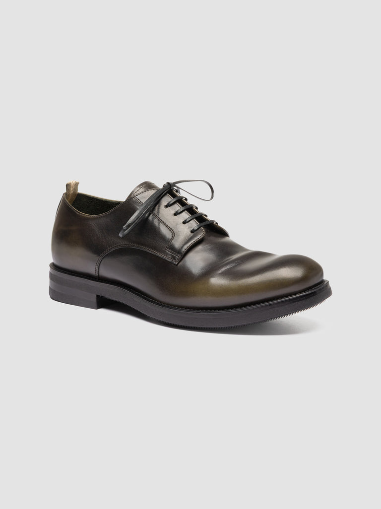 ACADEMIA 001 - Black Leather Derby Shoes