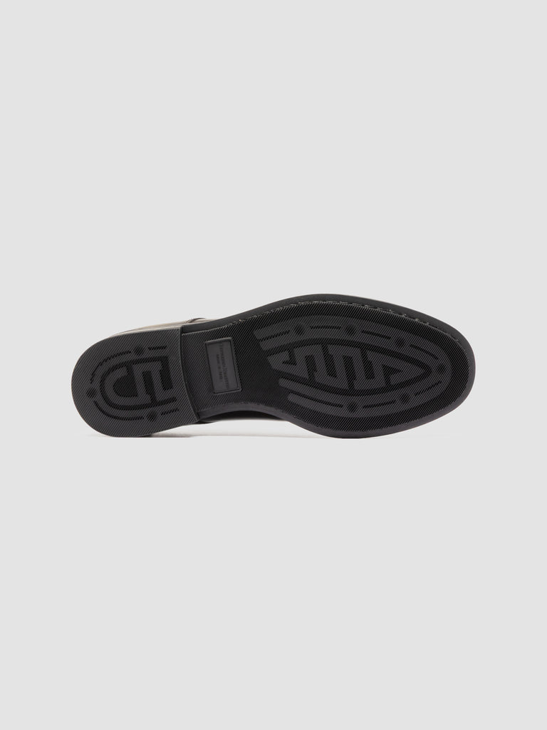 ACADEMIA 001 - Black Leather Derby Shoes