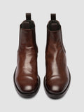 ACADEMIA 002 - Stivaletti Chelsea in Pelle Marrone - thumb image 2,side view