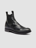 ACADEMIA 002 - Stivaletti Chelsea in Pelle Nera - thumb image 3,side view