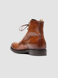 ACADEMIA 003 - Stivali Stringati in Pelle Marrone - thumb image 4,side view