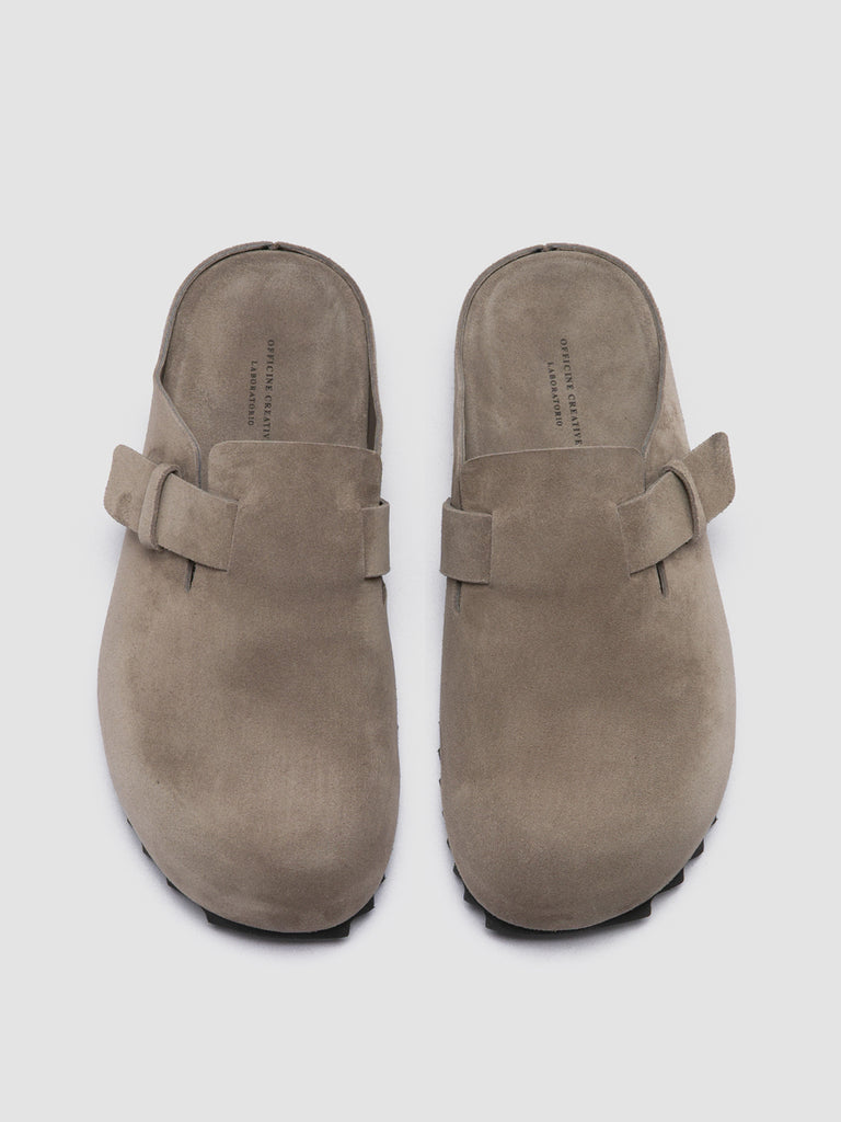 AGORÀ 004 - Grey Suede slippers Men Officine Creative - 2