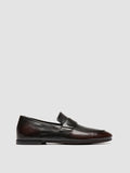 AIRTO DD 001 - Brown Leather Penny Loafers - thumb image 1,side view