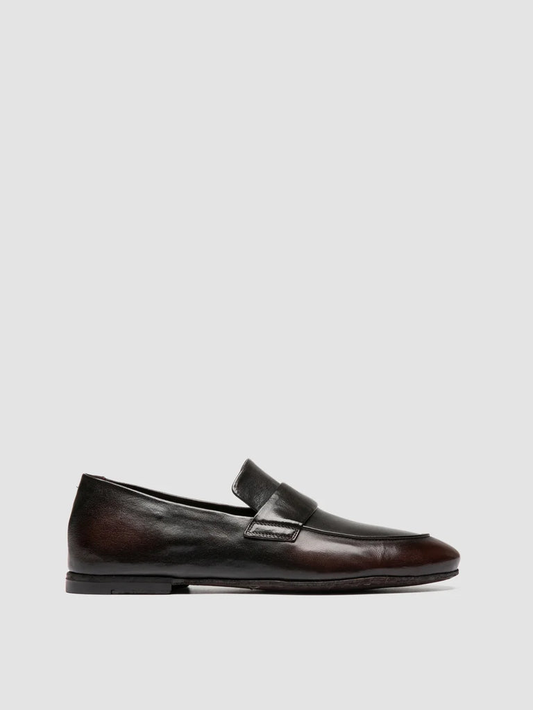 AIRTO DD 001 - Brown Leather Penny Loafers