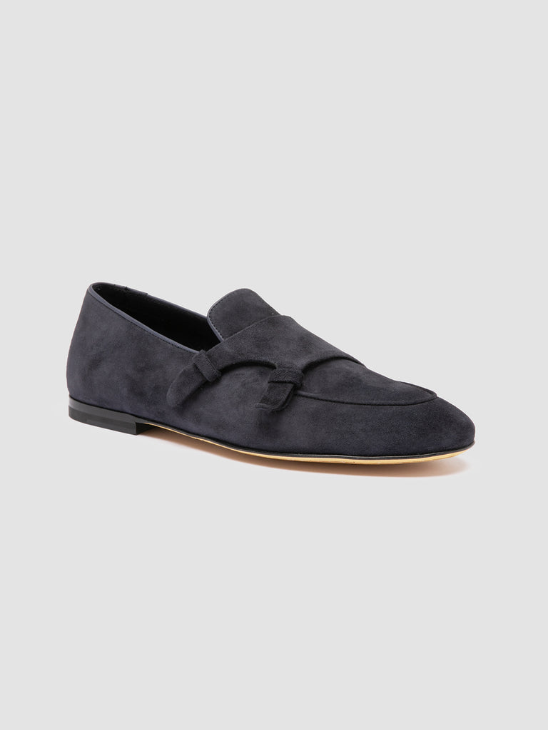 AIRTO 010 - Blue Suede Penny Loafers Men Officine Creative - 3