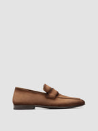 AIRTO RUBBER 001 - Mocassini Penny in Pelle Marrone