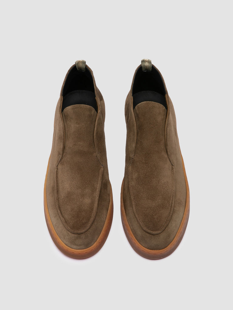 AMBRIE 002 - Stivali Chukka in Pelle Scamosciata Marrone
