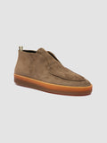 AMBRIE 002 - Stivali Chukka in Pelle Scamosciata Marrone - thumb image 3,side view