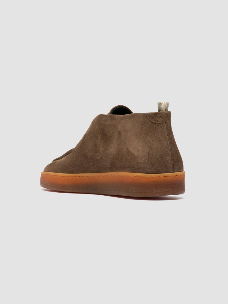 AMBRIE 002 - Stivali Chukka in Pelle Scamosciata Marrone