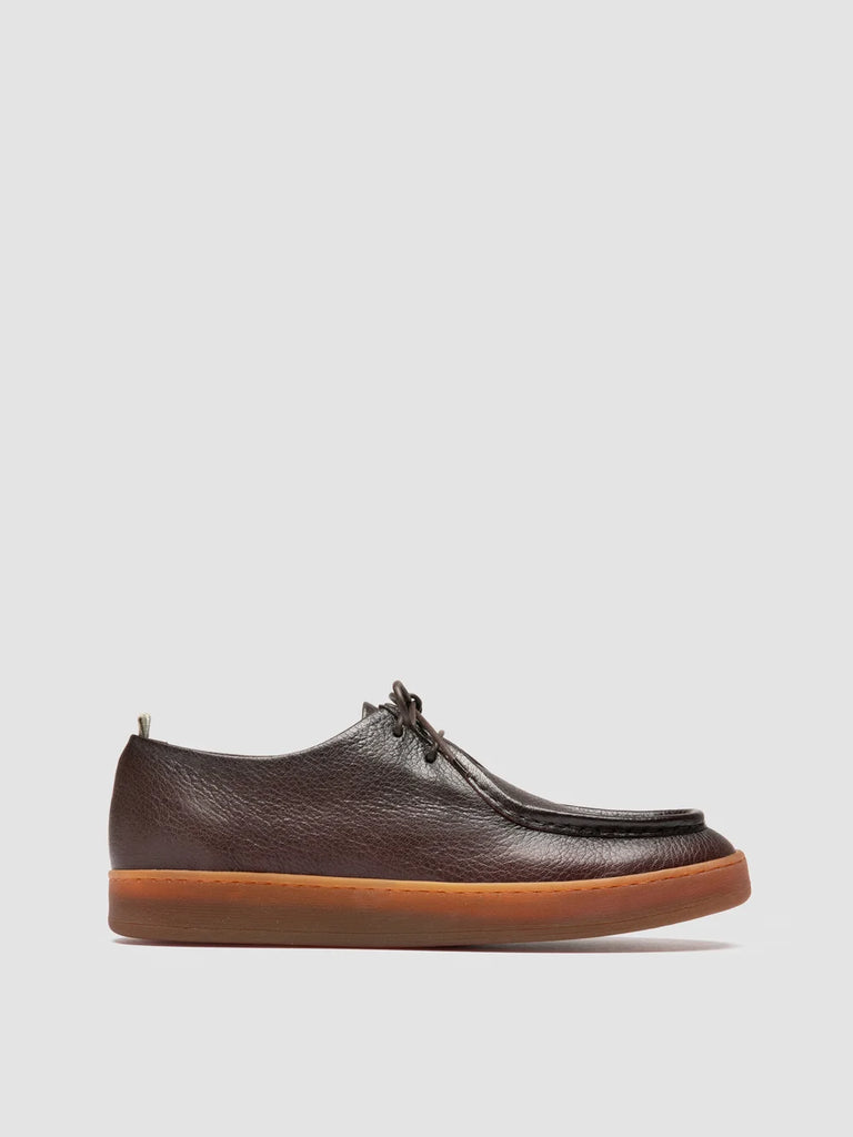 AMBRIE 003 - Scarpe Derby in Pelle Marrone
