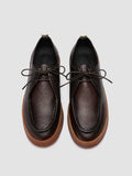 AMBRIE 003 - Scarpe Derby in Pelle Marrone - thumb image 2,side view