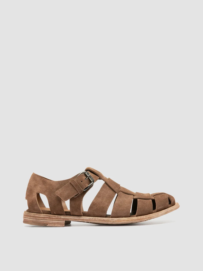 ARCHIVE 521 - Taupe Suede Sandals