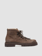 ARTIK FLEXI 002 - Stivali Stringati in Pelle Scamosciata Marrone