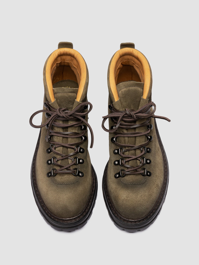 ARTIK 001 - Brown Suede Lace Up Boots