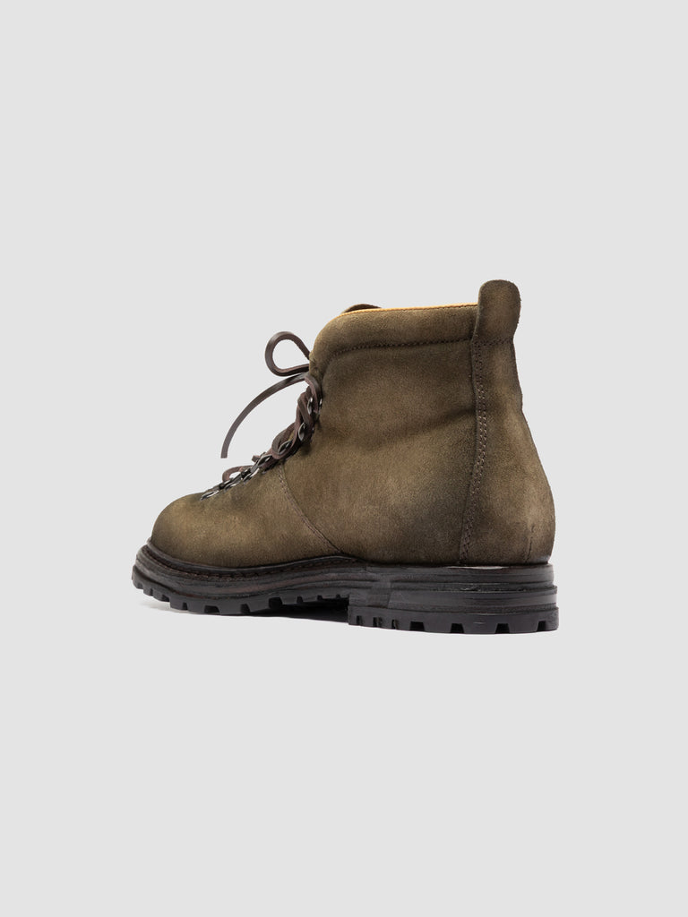 ARTIK 001 - Brown Suede Lace Up Boots