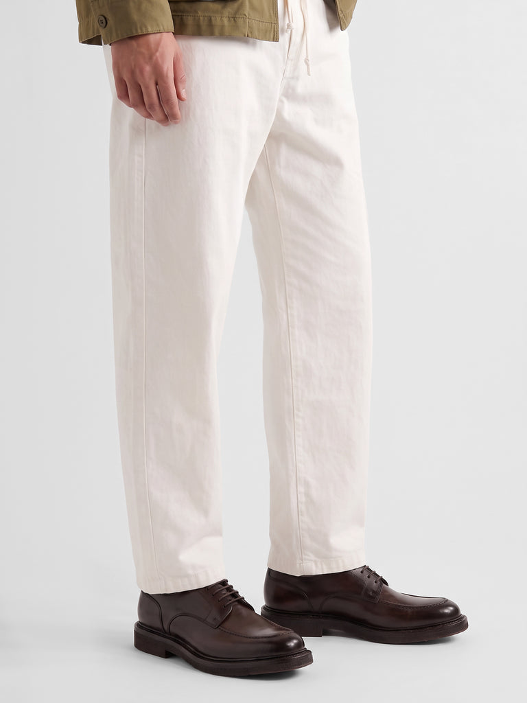 ASTON CREPE 003 - Derby in Pelle Marrone