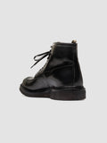 ASTON CREPE 004 - Stivali Stringati in Pelle Nera - thumb image 4,side view