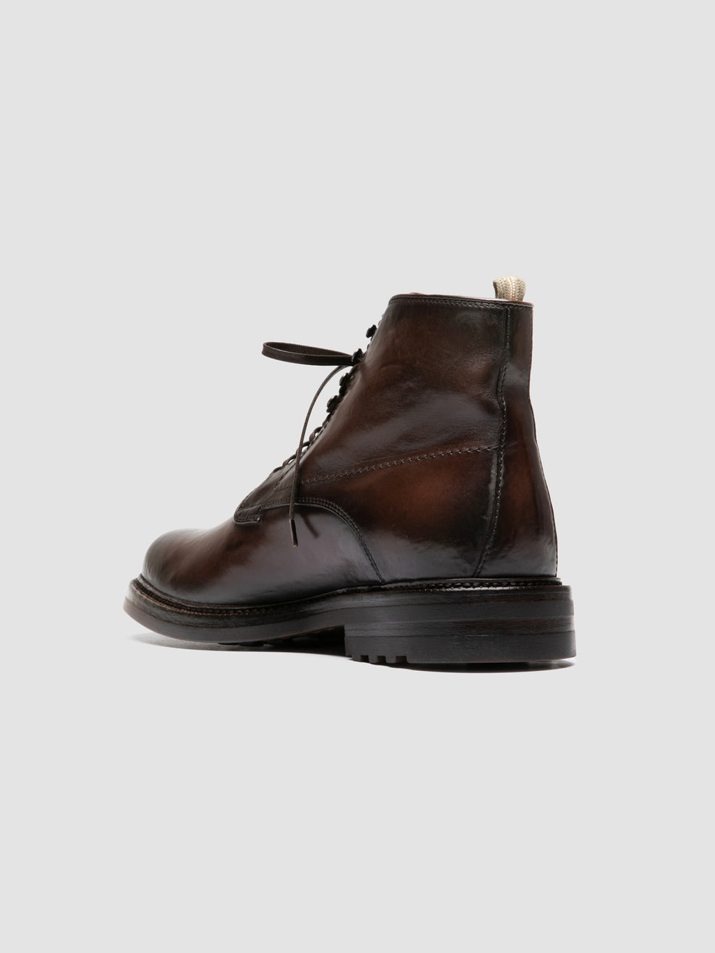 ASTON FLEXI 003 - Brown Lace-up Boots - image 4,side view