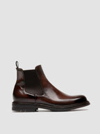 ASTON FLEXI 004 - Stivaletti Chelsea in Pelle Marrone