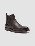 ASTON FLEXI 004 - Brown Leather Chelsea Boots - thumb image 3,side view