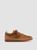 ASSET 001 - Sneakers in Pelle Scamosciata Marrone - thumb image 1,side view