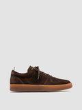 ASSET 001 - Sneakers in Pelle Scamosciata Marrone - thumb image 1,side view