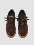 ASSET 001 - Sneakers in Pelle Scamosciata Marrone - thumb image 2,side view