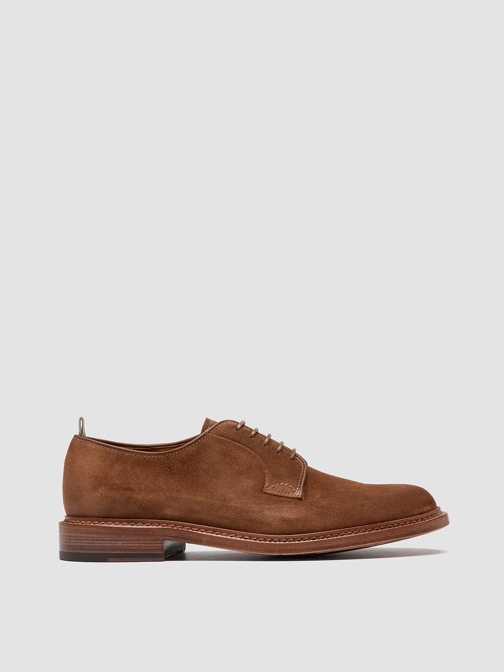 ASTON 001 - Derby in Pelle Scamosciata Marrone