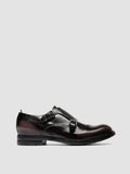 BALANCE 024 - Black Leather Monk Shoes - thumb image 1,side view
