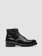 BALATA FLEXI 002 - Stivali Stringati in Pelle Nera