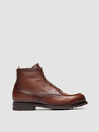 BALATA FLEXI 002 - Stivali Stringati in Pelle Marrone