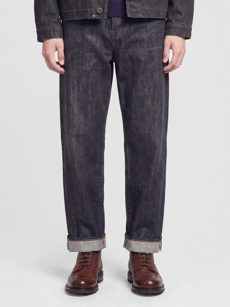 BALATA FLEXI 002 - Stivali Stringati in Pelle Marrone