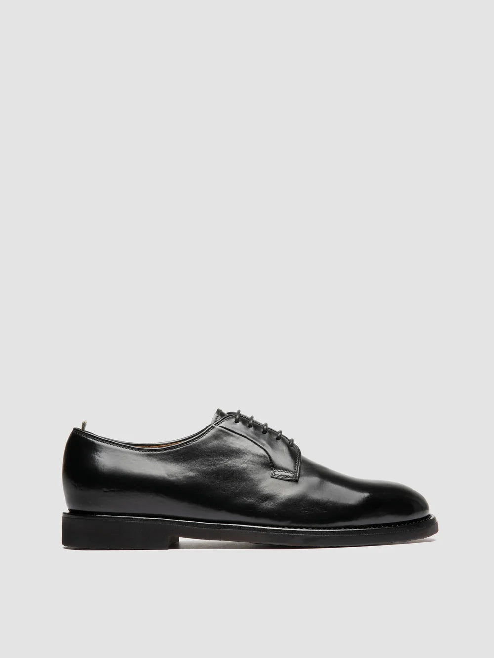 BARITON FLEXI 001 - Scarpe Derby in Pelle Nera - image 1,side view