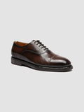 BARITON FLEXI 003 - Scarpe Oxford in Pelle Marrone - thumb image 3,side view