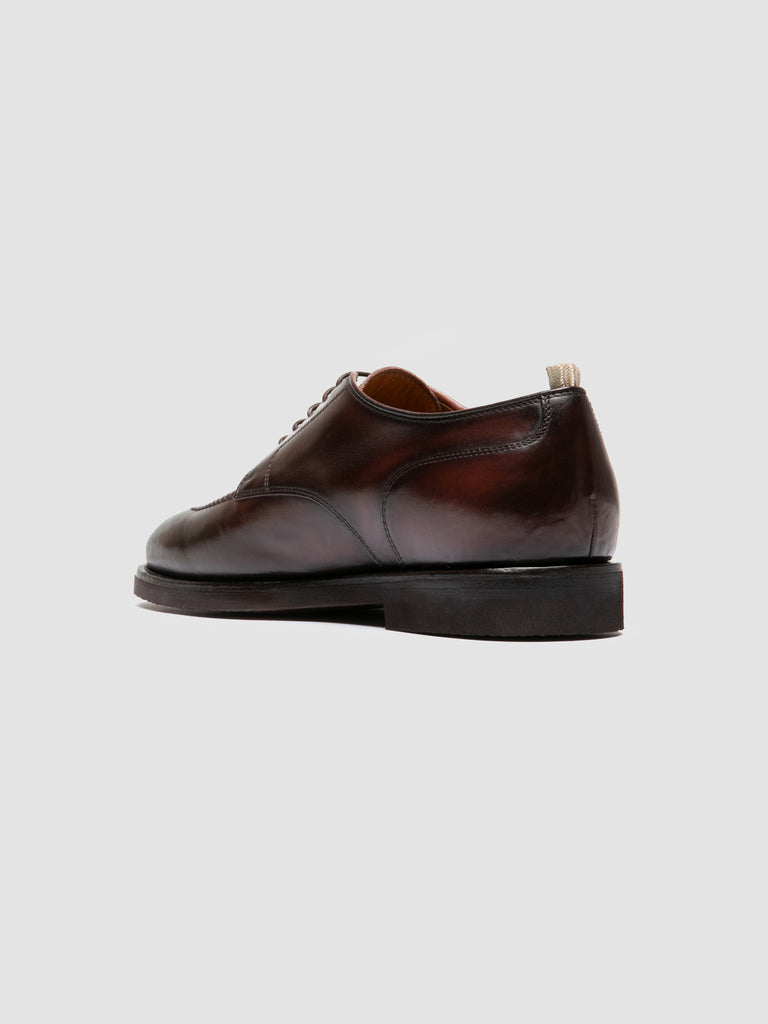 BARITON FLEXI 005 - Scarpe Derby in Pelle Bordeaux