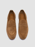 BILT 001 - Brown Suede Penny Loafers - thumb image 2,side view