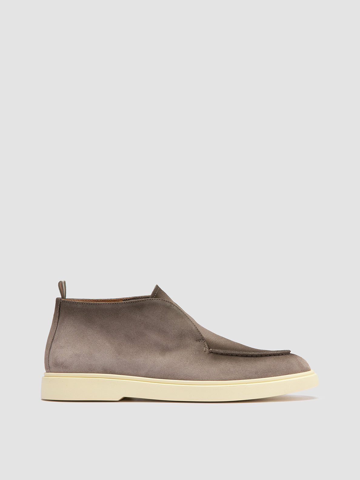 Officine Creative BONES 003 Stivaletti Chukka in Pelle Scamosciata Tortora