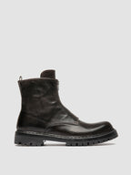 BULLA DD LUG 114 - Stivali con Zip in Pelle Grigia