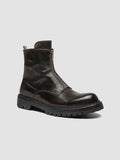 BULLA DD LUG 114 - Stivali con Zip in Pelle Grigia - thumb image 3,side view