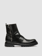 BULLA DD LUG 118 - Stivaletti con Zip in Pelle Nera
