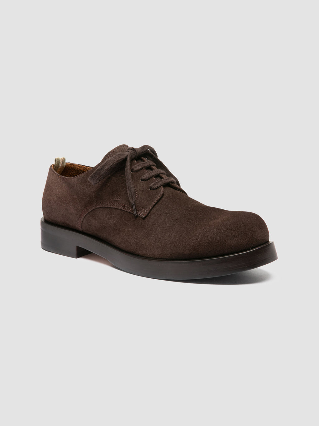 BULLA 001 - Brown Suede Derby Shoes