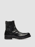 BULLA DD 104 - Stivaletti con Zip in Pelle Nera - thumb image 1,side view