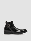 CHRONICLE 068 - Stivali con Zip in Pelle Nera - thumb image 1,side view