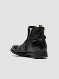 CHRONICLE 068 - Stivali con Zip in Pelle Nera - thumb image 4,side view