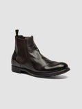 CHRONICLE 074 - Stivaletti Chelsea in Pelle Marrone - thumb image 3,side view