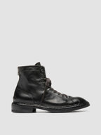 CONCEPT 001 - Stivali con Zip in Pelle Nera