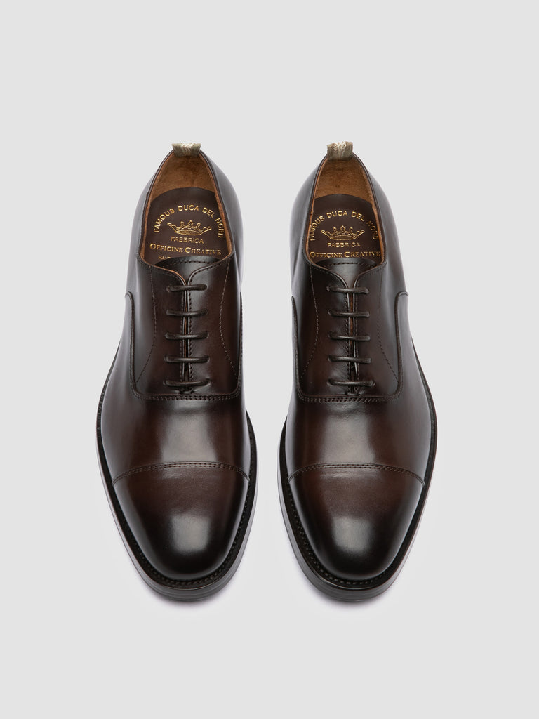 CONSULTANT 003 - Brown Leather Oxford Shoes