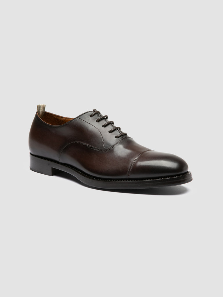 CONSULTANT 003 - Brown Leather Oxford Shoes